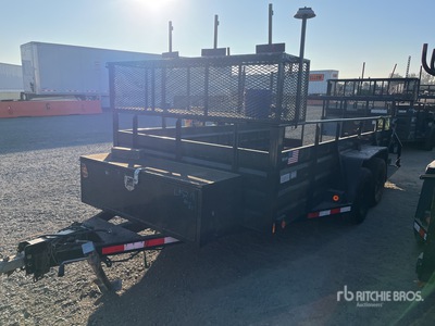 2010 MLBLT LSET80X14 14 ft T/A Landscape Trailer