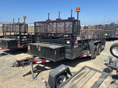2012 MLBLT LSET80X14 14 ft T/A Landscape Trailer