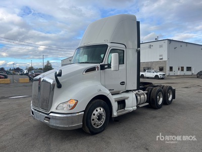 2017 Kenworth T680 6x4 T/A Day Cab Truck Tractor