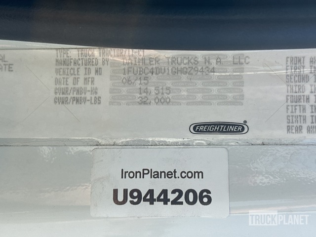 CAMIóN 2016 FREIGHTLINER