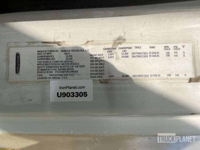 CAMIóN CAMAROTE 2016 FREIGHTLINER