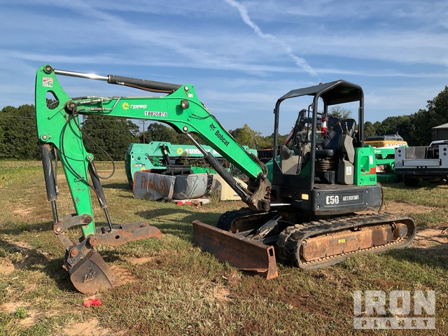 EXCAVADORA 2018 BOBCAT E50