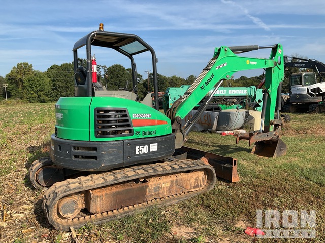 EXCAVADORA 2018 BOBCAT E50
