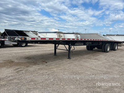 2020 Fontaine HCICF22WSA 80000 lb 53 ft T/A Spread Axle Flatbed Trailer