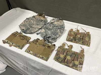 (121) Sustainment Pouches & (550) Paraclete Triple Magazine Pouches