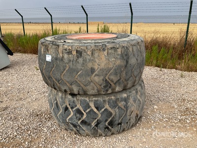 Quantity of (2) Michelin 26.5R25 - Fits Hitachi ZW310 Wheels