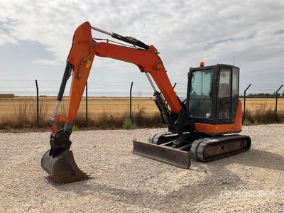 2018 Hitachi ZX65USB-5A CLP Mini Excavadora