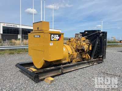 2012 Cat C27 Skid-Mounted Generador