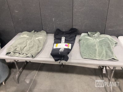 (48) Jackets, (8) Liners, (2) Pairs of Overalls & Assorted Items