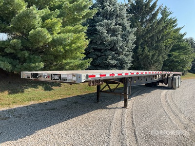 2009 Manac 45 ft T/A Flatbed Trailer