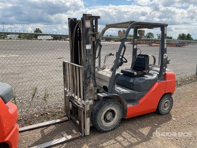 2017 Toyota 8FGU25 4650 lb Cushion Tire Forklift
