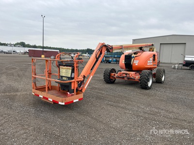 2010 JLG 600AJ 4WD Dual Fuel Nacelle téléscopique