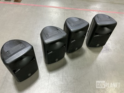 (2) Yamaha Stagepass 400i Portable PA Systems