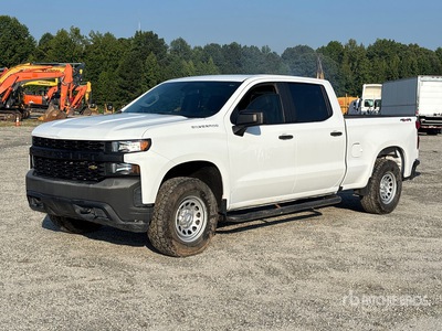 2019 Chevrolet Silverado 1500 4x4 Crew Cab Pickup