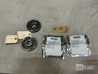 (4) Camshaft Gears, (4) Spring Adapters, (4) Gaskets & Assorted Items
