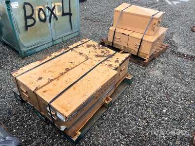 Quantity of (6) 30 in Footlocker Boxes