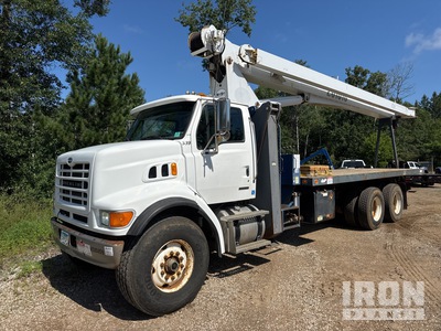 Manitex 26101 52000 lb Straight Boom on 2005 Sterling 6x4 Boom Truck