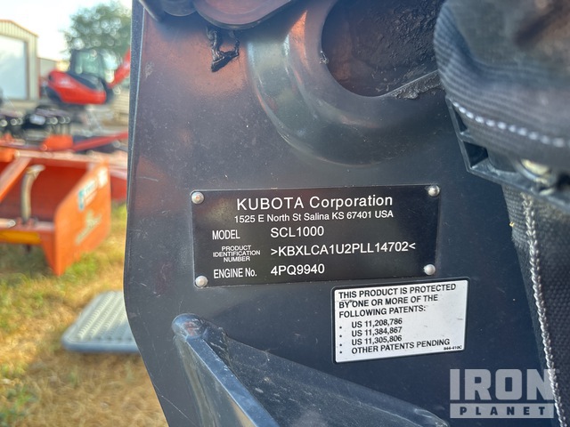 MINI CARGADOR SOBRE ORUGAS COMPACTO KUBOTA SCL1000MINI