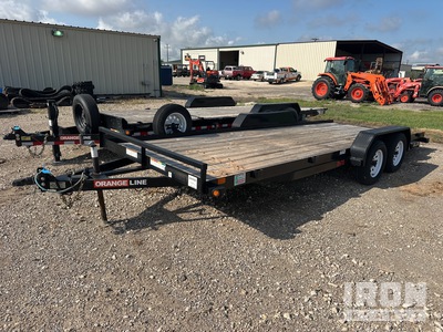 OLT TH7020BK4AR2B 20 ft T/A Equipment Trailer