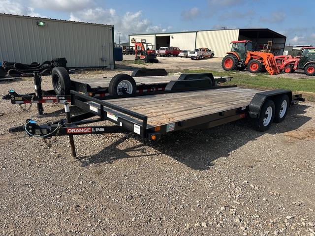 2022 CM 20 ft T/A Equipment Trailer