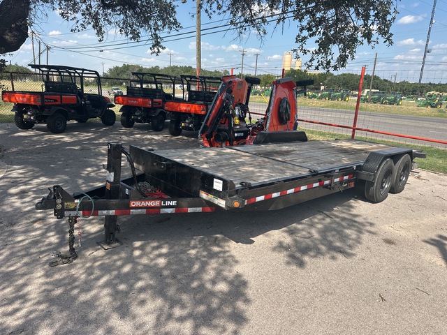 2025 Orange Line TT16-22BK 22 ft T/A Tilt Deck Trailer
