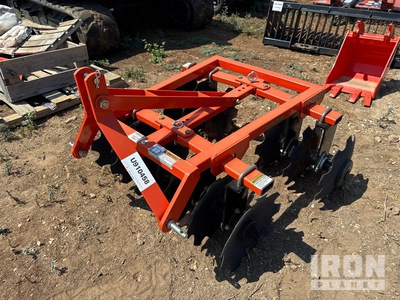 Land Pride 40 in 3-Point Tandem Disc (Unused)