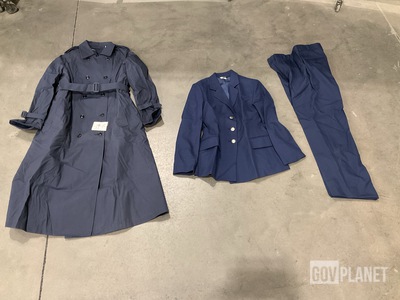 (26) All-Weather Coats, (49) Pairs of Men’s Trousers & Assorted items