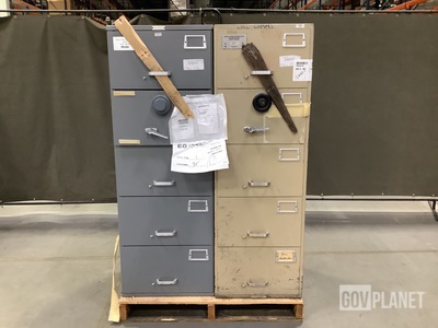 (2) Filing Cabinet Safes