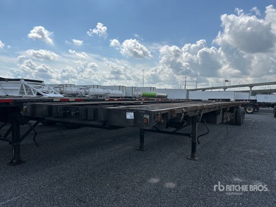 2000 Trailmobile 48 ft T/A Flatbed Trailer