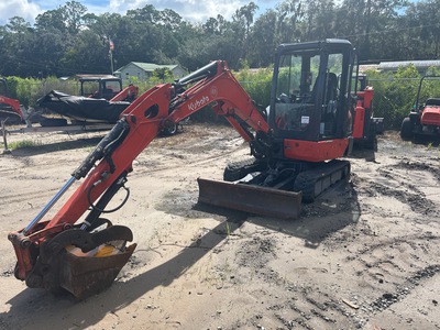 2022 Kubota KX033-4R3A Mini Excavator (Inoperable)