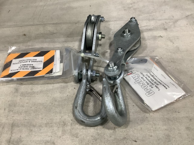 (12) Crosby McKissick Tackle Blocks