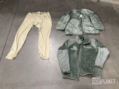 (51) Jackets, (65) Coat Liners, (28) Drawers & Assorted Items