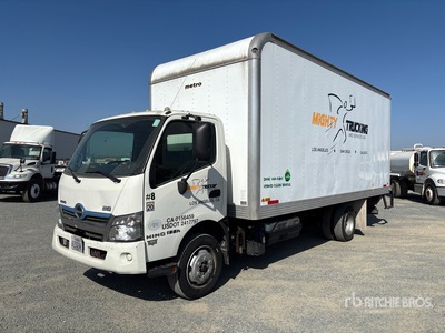 2016 Hino 195H Hybrid 4x2 Van Truck