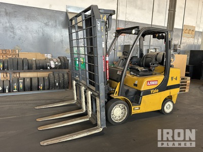 2018 (unverified) Yale GLC080VXNKSE096 7800 lb Cushion Tire Forklift