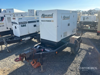 2019 Allmand Maxi Power 25 20 kVA Mobile Generador