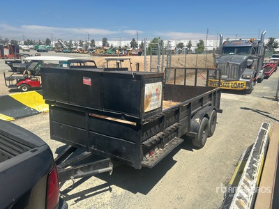2013 San Diego Custom Trailer DG616LS 16 ft T/A Landscape Trailer