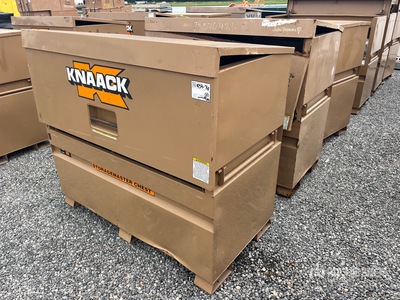 Quantity of (3) Knaack 89 Job Site Box