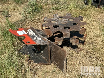 16 in Q/C Excavator Compaction Wheel - Fits Excavator