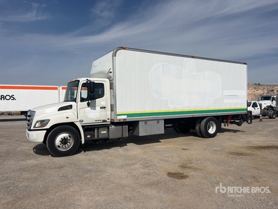 2014 Hino 268 4x2 Van Truck