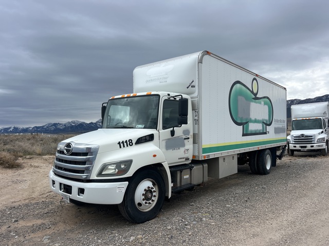 2014 Hino 268 4x2 Van Truck