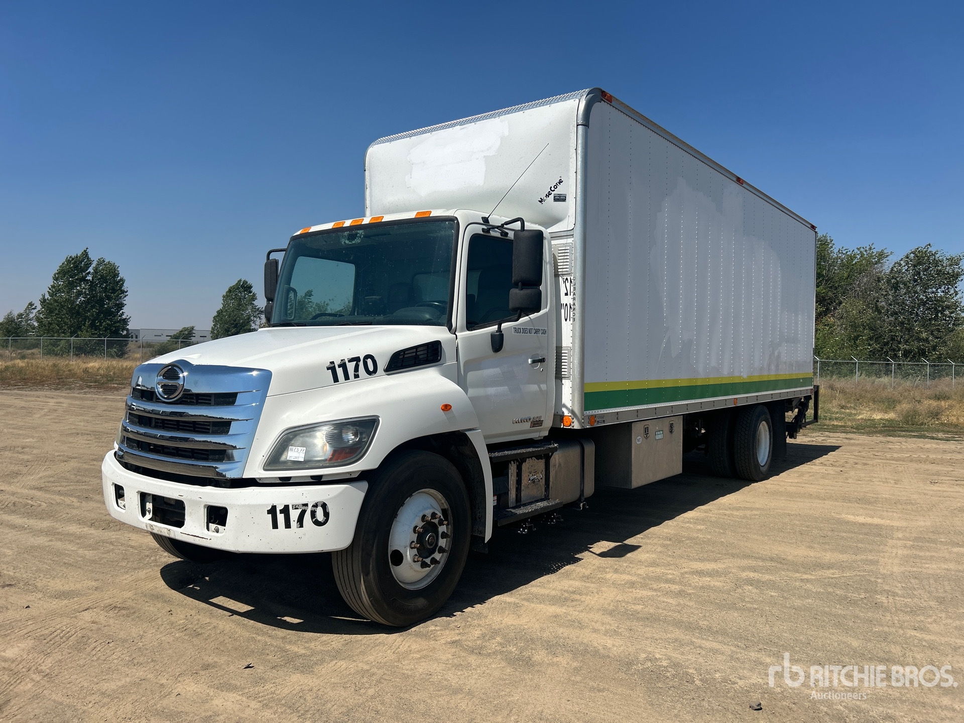 2014 Hino 268 Van Truck