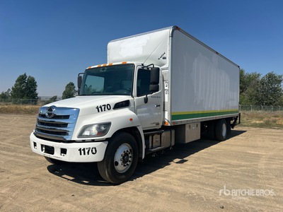 2014 Hino 268 4x2 Van Truck