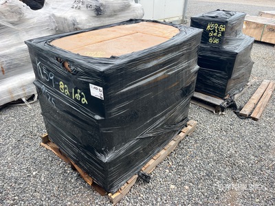 Quantity of (2) Pallets of 30 in Footlocker Boxes