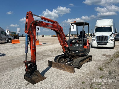 2015 Kubota KX91-3 を見 Mini Excavator