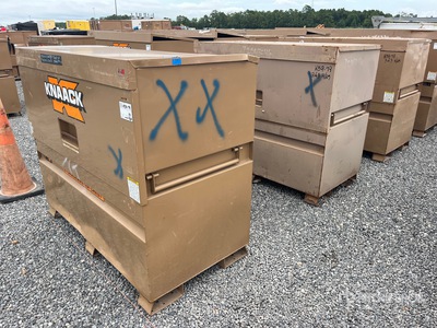 Quantity of (3) Knaack 89 Job Site Box