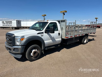 2015 Ford F-550 XL 4x2 Flatbed Truck