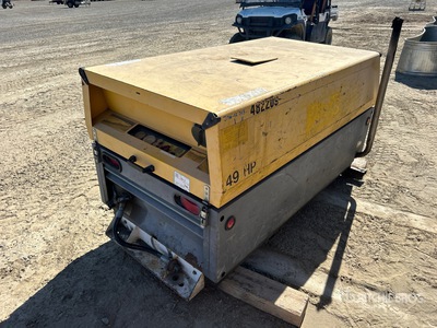 2011 Atlas Copco XAS185KD7 Skid-Mounted Air Compressor