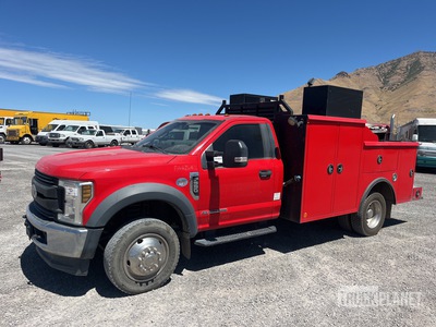 2019 Ford F550 XL 4x4 Utility Truck