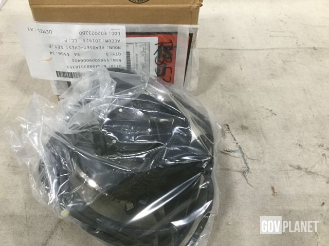 無電池電話H-200/U HEADSET-CHESTSET Dynalec H-200/U Sound Powered Headset-Chest Set NSN:5965-00