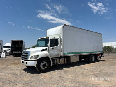 2014 Hino 268 4x2 Van Truck